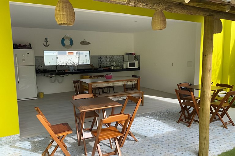 Casa em Gostoso - condo beira-mar até 16 pessoas