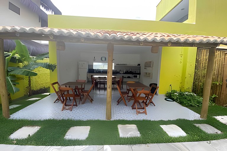 Casa em Gostoso - condo beira-mar até 16 pessoas