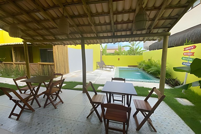 Casa em Gostoso - condo beira-mar até 16 pessoas