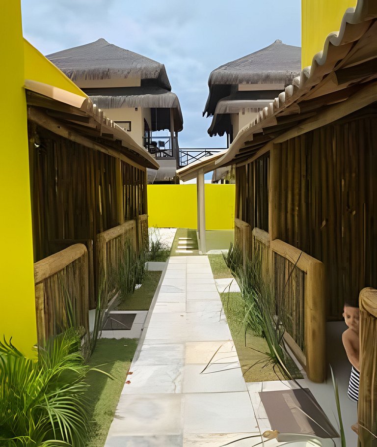 Casa em Gostoso - condo beira-mar até 16 pessoas