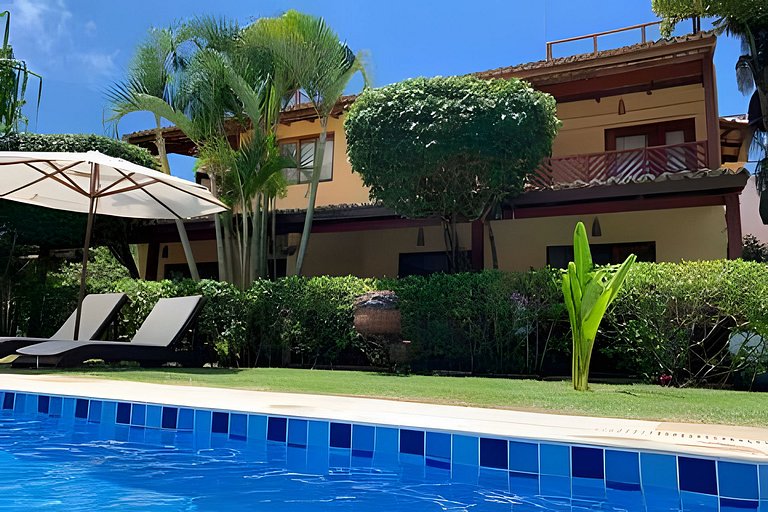 Pipa Beleza Villa Master - beira à piscina