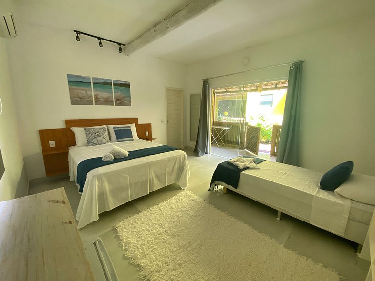 Suíte Tripla - Villa Suites Gostoso