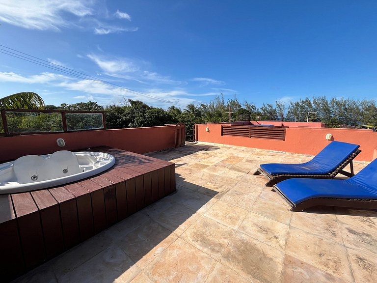 Pipa Beleza - Apart Superior Mar e Jacuzzy