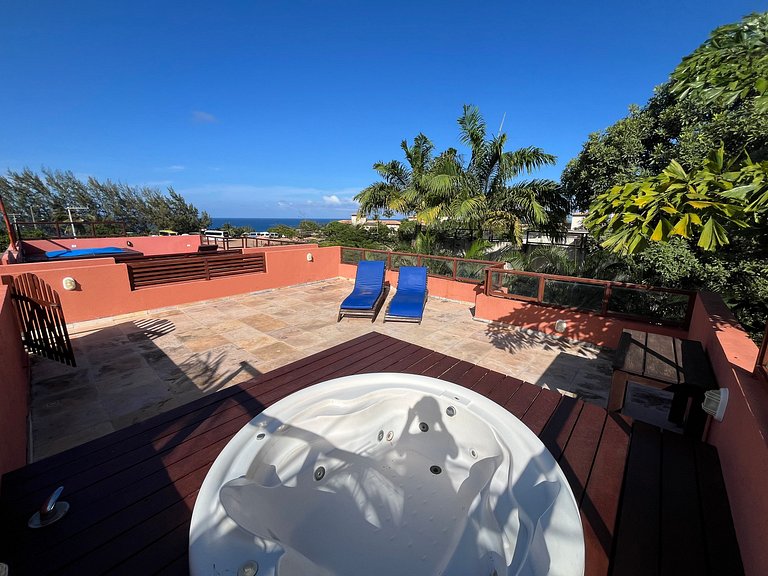 Pipa Beleza - Apart Superior Mar e Jacuzzy